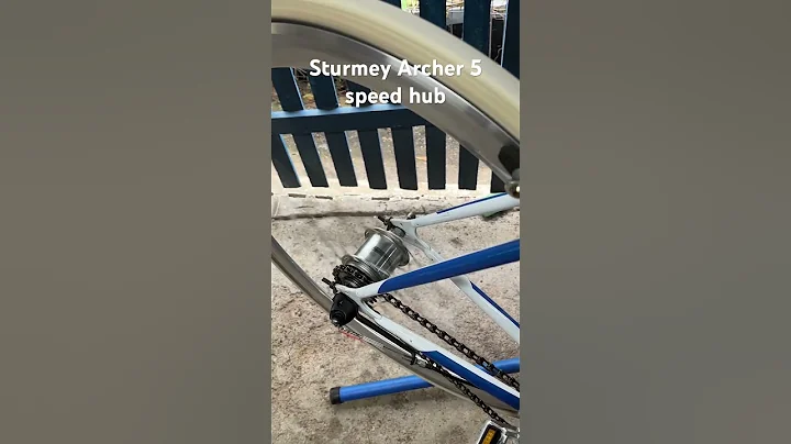 Sounds of the Sturmey Archer 5 speed internal gear hub #sturmey #sturmeyarcher #gears  #bicycle