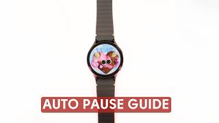 How to Enable /Disable Auto Pause on Your Samsung Galaxy Watch 7: A Simple Guide