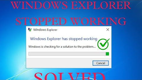 Windows Explorer has stopped working | Solved Windows Explorer working problem #windowsexplorer