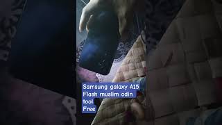 Samsung a155f flash frp bypass by free tool..muslim odin tool #viralvideo #reels #frp_solution