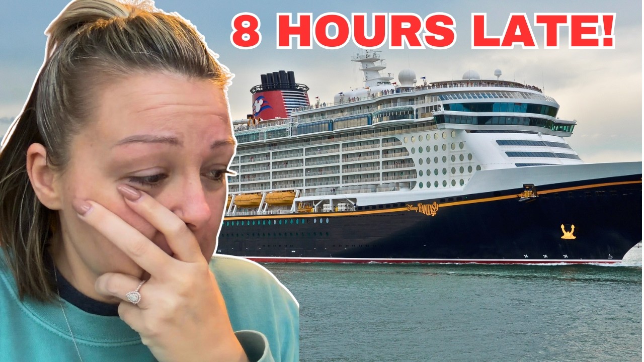 Our Disney Fantasy Cruise Didn’t Start Well…