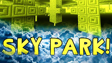 Minecraft "SKY PARK PARKOUR!" Epic Parkour w/ Preston, Pete, and Rob!