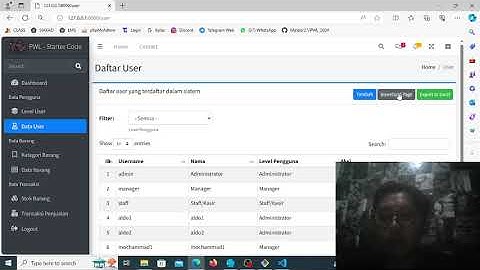 UTS Pemrograman Web Lanjut | POS
