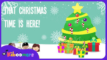 Thumbnail of Christmas Time Is Here Lyric Video - The Kiboomers Preschool Songs & Nursery Rhymes