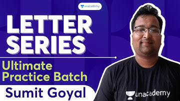 Letter Series | Unacademy Live SSC Exams | Sumit Goyal