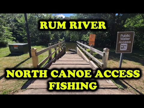 Rum River North Canoe Access Fishing - St Francis