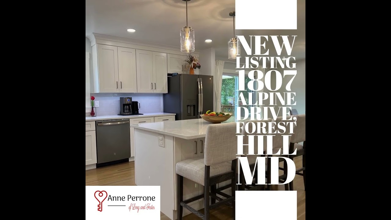 NEW LISTING 1807 Alpine Drive, Forest Hill MD