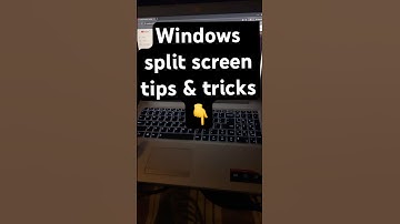 Windows split screen like a MAC 💻 | How to split screen windows #shorts #youtubeshorts #viralvideo