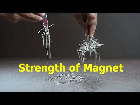 Calculate strength of magnet