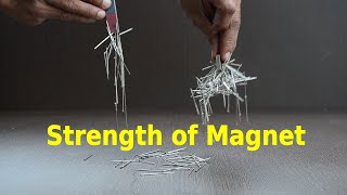 Calculate strength of magnet