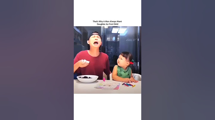 That's Why A Man Always Want Daughter As First Child ❤️😍