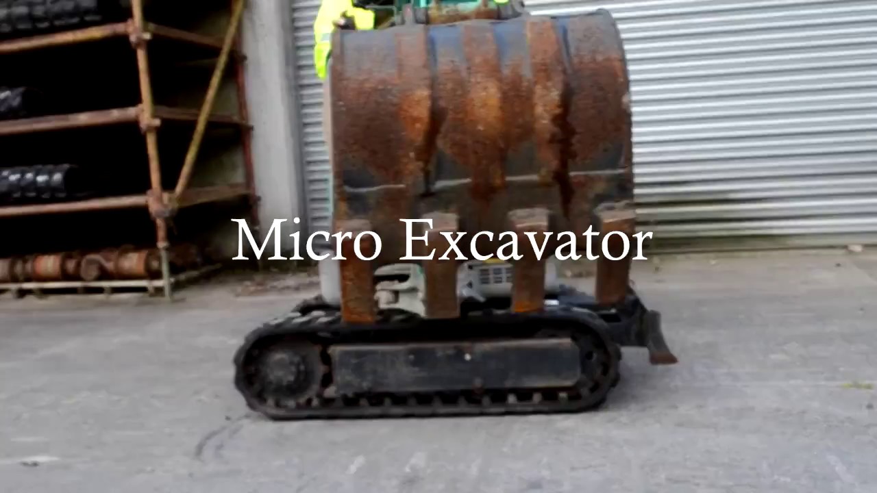 ヤンマーScoppy Bo5 500kクラス ヤンマー B05 Scoppy マイクロショベル 動作確認済 - YouTube