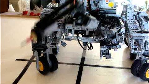 CURIOSITY ROBOTC LEGO NXT part 4 / 4