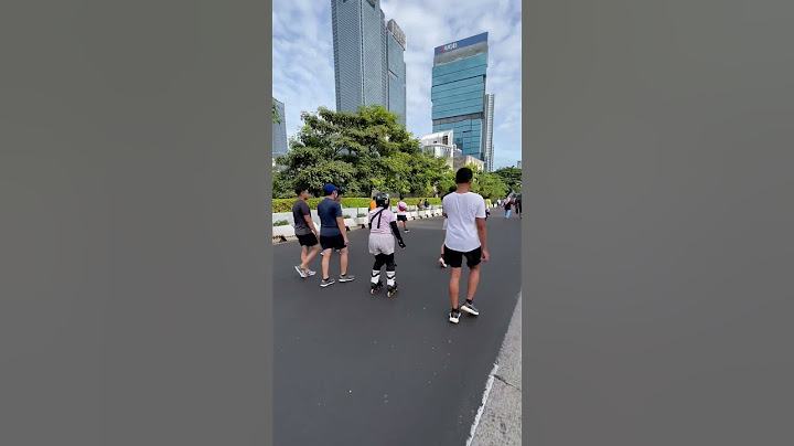 Car Free Day Jakarta Asikkkk 💃💃 #jakarta #inlineskate #sepaturoda #cfd