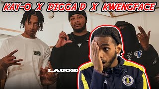 IT NEVER STOPS! Kay-O - Laughing Stock (Remix) feat. Digga D & Kwengface REACTION! | TheSecPaq
