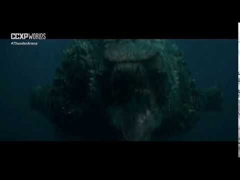 ゴジラvsコングの新しい映像(一瞬だけ)に編集で音を入れました！