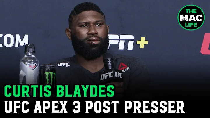 Curtis Blaydes unimpressed with Dana White's sugge...