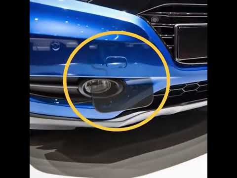 Honda HR-V 2015-2018 заглушка (ORIGINAL) буксирувального гака переднього бампера, 71104T7A000ZD, видео 1