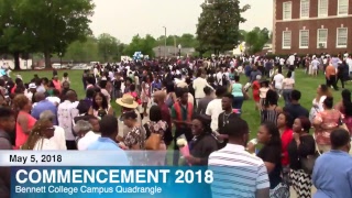 2018 Bennett College Commencement Ceremony