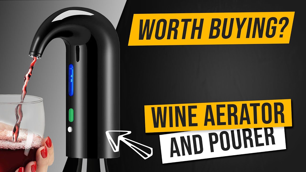 One Touch Wine Aerator and Pourer Review
