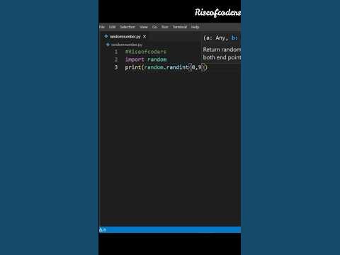 Python program to print Random numbers #python #programming #trending # ...
