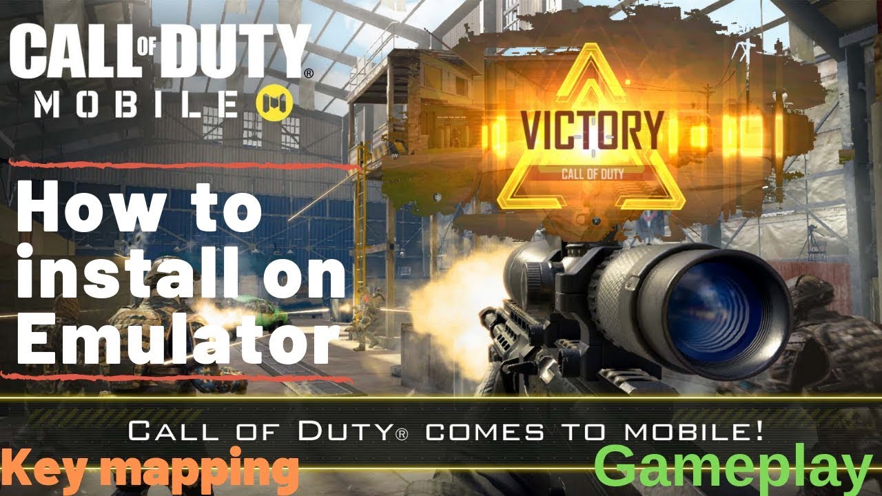 How To Install Call of Duty: Mobile In Emulator with key mapping - 