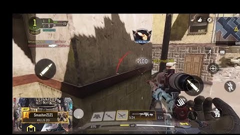 I hit a trickshot on cod mobile