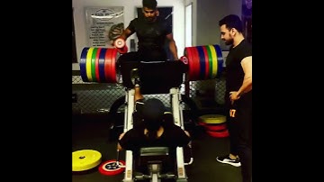 Yo Yo Honey Singh 358Kgs Leg Press & 10 Repitations After 5th Attempt | ✌️🔥