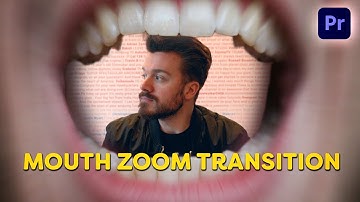 ZOOM Through Mouth TRANSITION (Premiere Pro Tutorial)