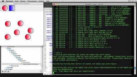 CDI-OSGi sample SWING app