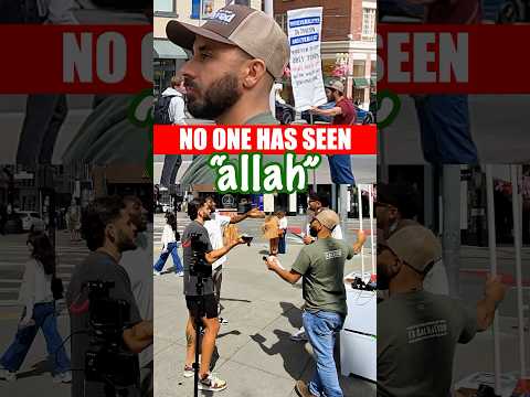 No One Has Seen “allah” #allahuakbar