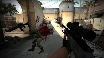 CS:GO 3v1 Scout Clutch (Render Test)