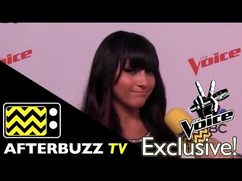 Mia Z @ The Voice Top 12 Red Carpet | AfterBuzz TV - YouTube