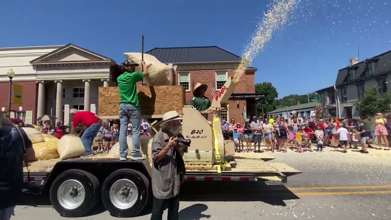 Harrison County Indiana Popcorn Festival Corydon, Indiana 7-4-2025