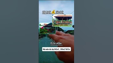 Nhà Gỗ  vườn trái cây đủ loại Tiểu Cảnh Khu Dân Cư Viu núi / 641m2 _ 200m2 Cách Biển 6km#nhadat#bds