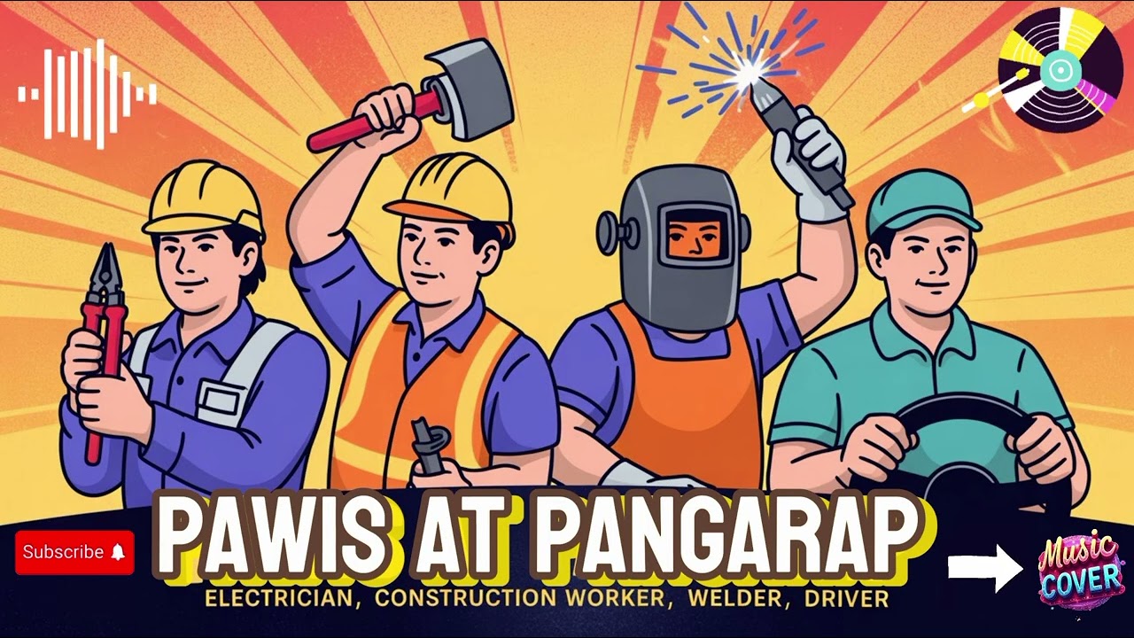 PAWIS AT PANGARAP | Buhay Electrician, Construction Worker, Welder, Driver | Music COVER 