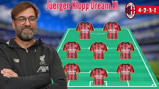 Juergen Klopp Dream Ac Milan Squad For This Season Ac Milan Predicted Squad Under Juergen Klopp