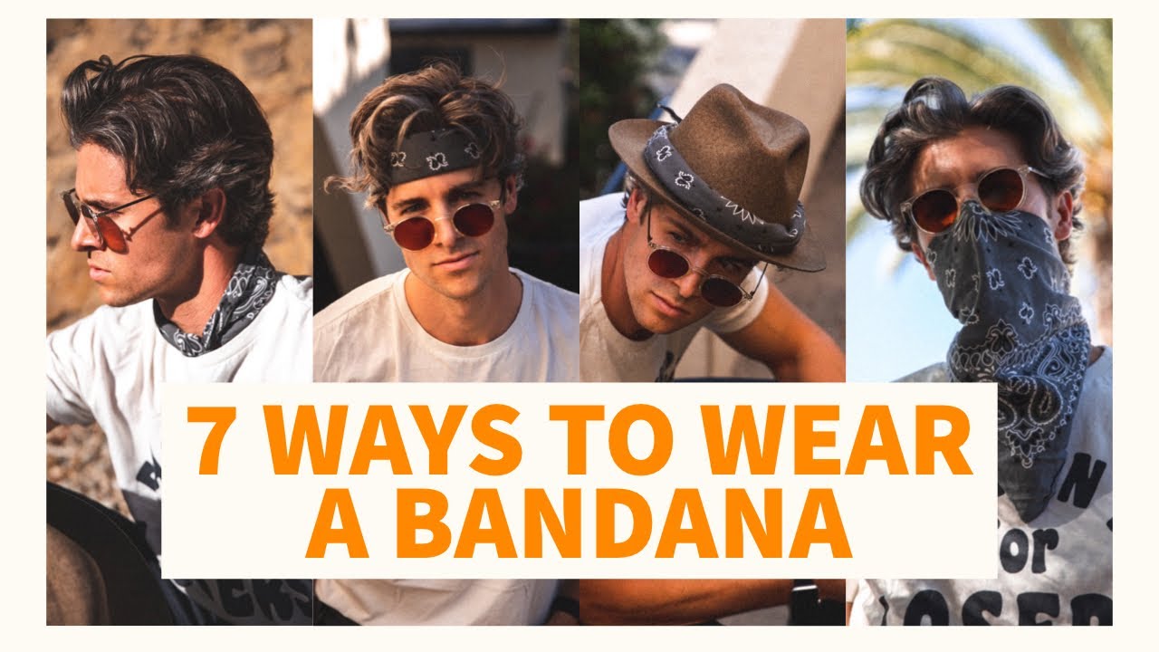 7 Stylish Ways to Wear Mens Bandana  Afroculturenet