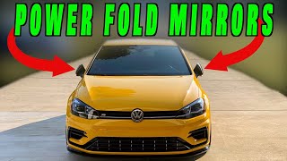 MK7.5 Golf R Power Folding Mirrors Installation and Coding