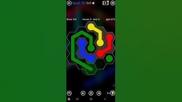 How To Solve Flow Free Hexes Kids Pack Level 26 5x5 Board Walk Through Solution Walkthrough