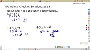2 1 Writing and Graphing Inequalities. Big Ideas, Algebra 1