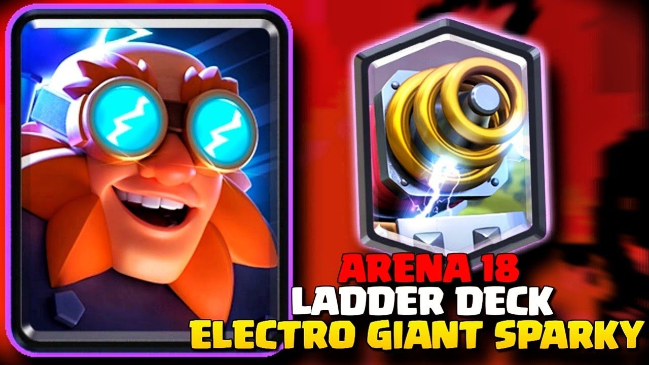 STRONGEST EGIANT SPARKY DECK WORLD'S #1 BEST LADDER DECK Clash Royale BEST DECK 2025 [MAY]
