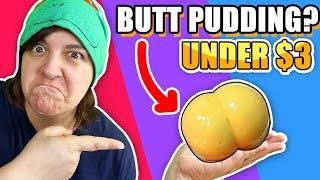 CASH or TRASH? Testing 3 Weird Japanese Food Kits Under 3$ Butt Pudding