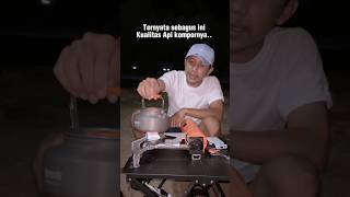 emang mantul nih kompor portablenya #komporportable #komporcamping #camping #pendaki