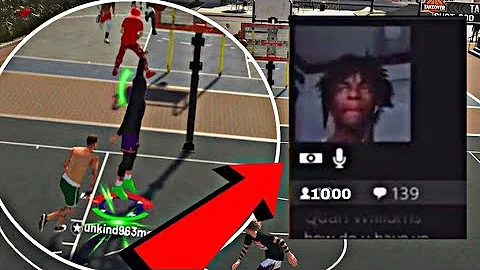 I FOUND CHIEF KEEF  REAL SON !!  I MADE HIM HIT HIS SELF ON STREAM 😂 NBA 2K19 MY PARK