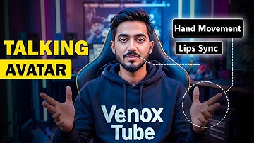 How To Create a Realistic Talking AI Avatar with Hand Movements for FREE | Full Step-by-Step Guide