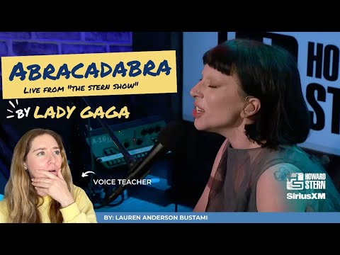 Stern Show Surprise Voice Teacher Reacts To Lady Gagas Abracadabra Stern Show Surprise Voice Teacher Reacts To Lady Gagas Abracadabra