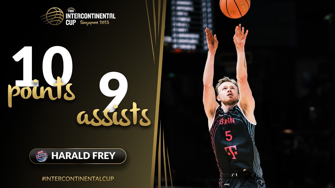 Harald FREY (10 PTS/9 AST) | Player Of The Game| BULL vs BONN