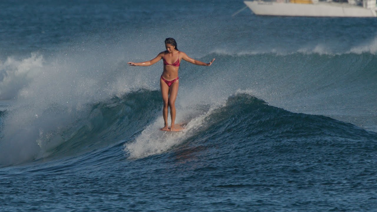 Ala Moana Bowls Longboard Surfing | early afternoon to sunset in an 18 minute edit 