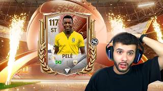 ABRI OS PACKS DO PELÉ LENDÁRIO E TIVE MUITA SORTE NO FC M...